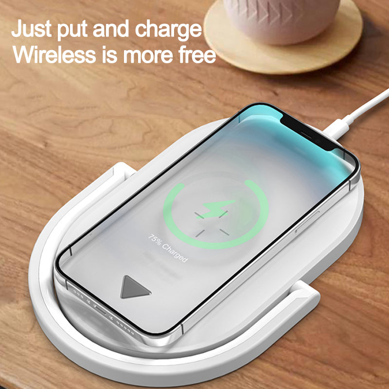 3-in-1 Wireless Charging Station with Night Light